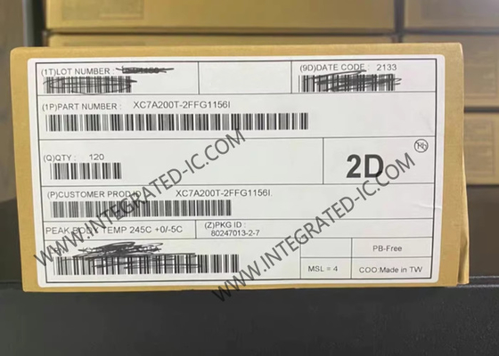 고성능 XC7A200T-2FFG1156I 1156-BBGA 필드 프로그래머블 게이트 어레이