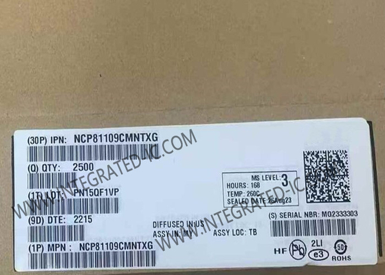 NCP81109CMNTXG 융합회로 칩 14A 단일 단계 동기 벅 조절기 QFN48