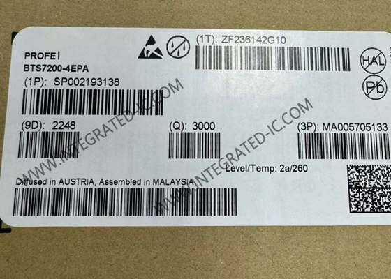 통합 회로 칩 BTS7200-4EPA 4 출력 1A 스마트 하이 사이드 전원 스위치