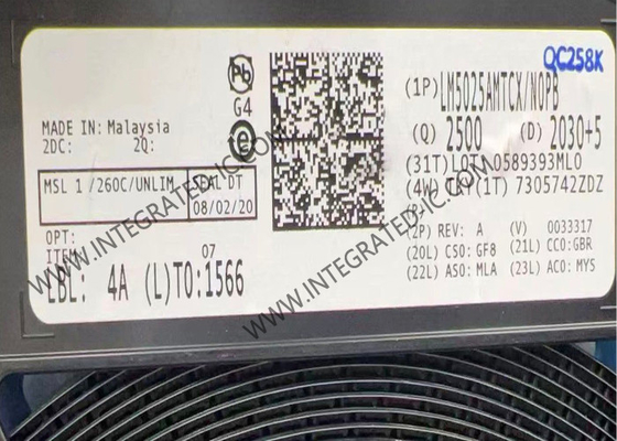 LM5025AMTCX 통합 회로 칩 90V 액티브 클램프 전압 모드 PWM 컨트롤러