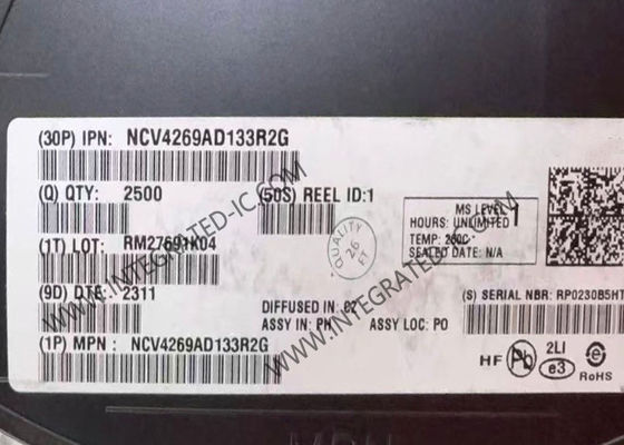 NCV4269AD133R2G 융합회로 칩 LDO 선형 조절기 150mA 낮은 떨어지는 조절기