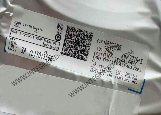 BQ2000PWR 통합 회로 칩 프로그래밍 가능한 멀티 화학 고속 충전 관리 IC
