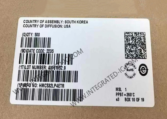 HMC532LP4ETR 무선 통신 모듈 14dBm 전압 제어 오시레이터