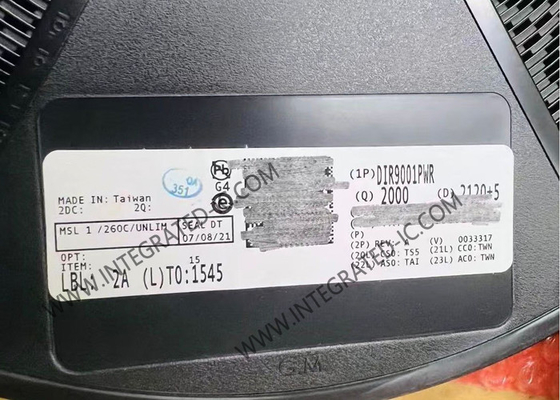 DIR9001PWR 통합 회로 칩 96kHz 24비트 디지털 오디오 인터페이스 수신기