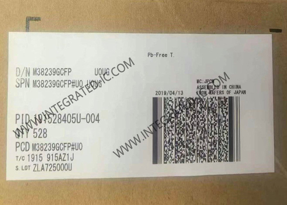 M38239GCFP 마이크로컨트롤러 MCU 단일 칩 8비트 10MHz 마이크로컨트롤러 80-QFP