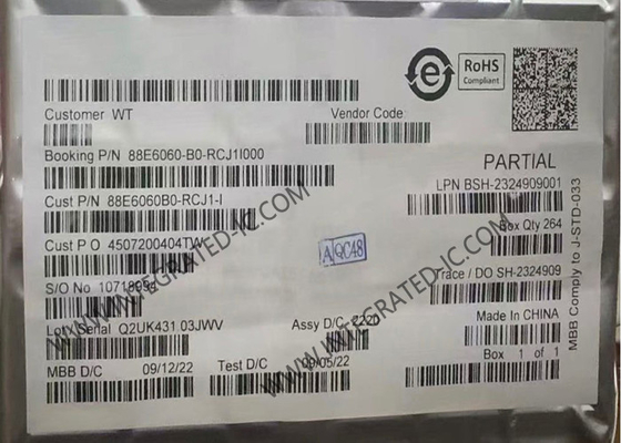 88E6060-B0-RCJ1I000 이더넷 IC 단일 칩 통합 6 포트 10/100 이더넷 스위치