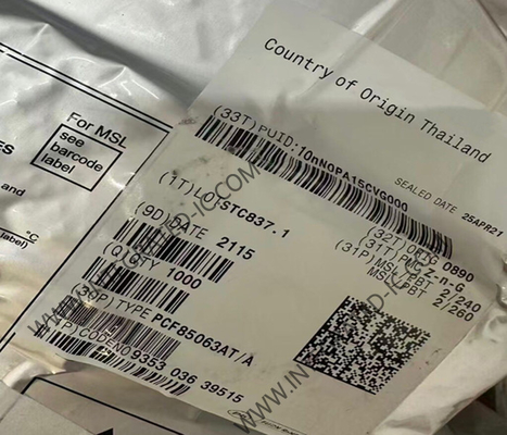 PCF85063AT 융합 회로 칩 2선 시리즈 소형 실시간 시계 및 달력