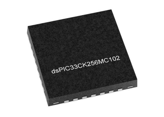 DSPIC33CK256MC102T-I/M6 마이크로 컨트롤러 MCU 16비트 디지털 신호 컨트롤러 UQFN28