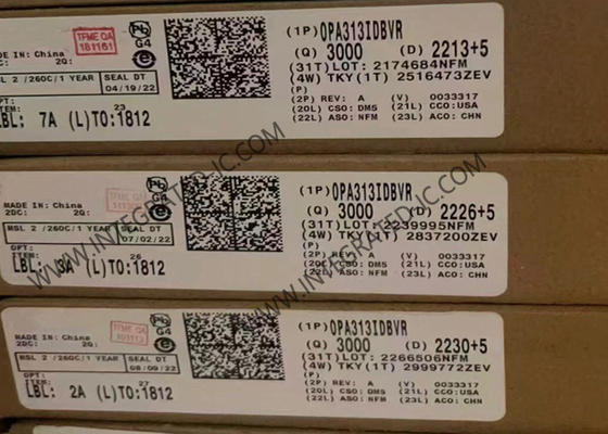 OPA313IDBVR 통합 회로 칩 단일 5.5V 1MHz 50μA RRIO 운영 증폭기