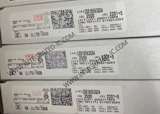 CSD18563Q5A 집적 회로 칩 60V N 채널 NexFET 전력 MOSFET 트랜지스터