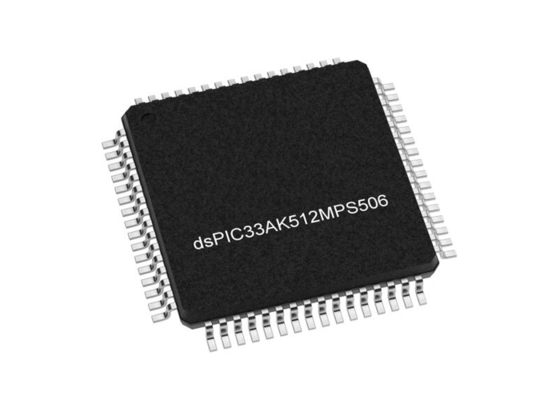 DSPIC33AK512MPS506-I/PT 마이크로컨트롤러 MCU 디지털 신호 컨트롤러 32비트 DSPIC33A DSC