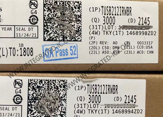 TUSB212IRWBR 융합 회로 칩 DC 부스트와 함께 USB 2.0 고속 신호 컨디셔너