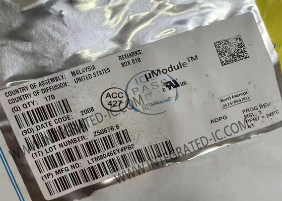 LTM8046EY 집적 회로 칩 550mA 절연 DC DC μ모듈 컨버터 BGA51