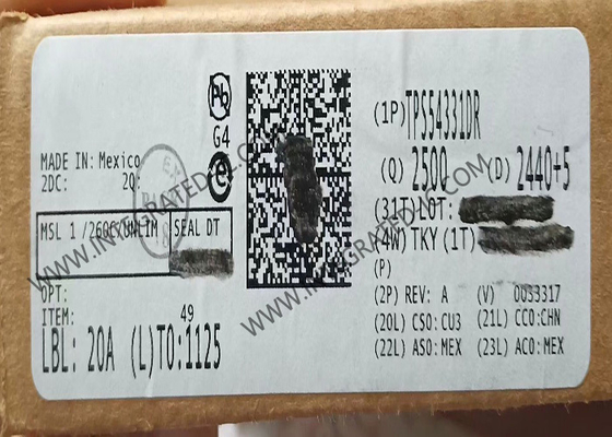 TPS54331DR 융합 회로 칩 3A 570kHz 에코 모드와 함께 스텝 다운 DC-DC 변환기