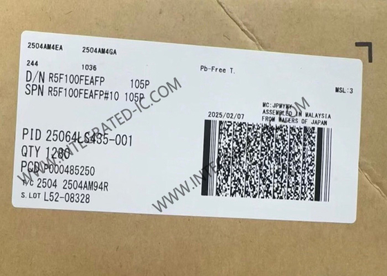R5F100FEAFP 마이크로컨트롤러 MCU 32MHz RL78/G13 마이크로컨트롤러 IC 16비트 MCU LQFP44