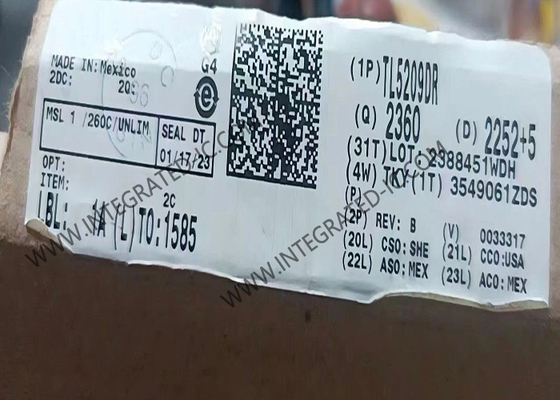 TL5209DR 집적 회로 칩 500mA 저잡음 저전압 강하 전압 조정기 (셧다운 포함)