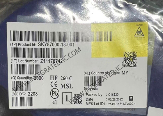 SKY87000-13-001 자동 우회 LDO와 함께 통합 회로 칩 단계 다운 조절기