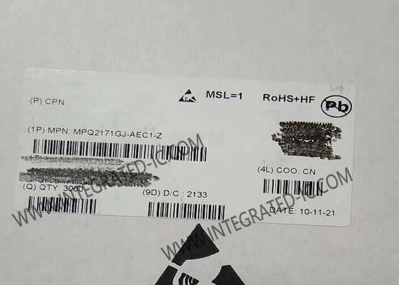 MPQ2171GJ-AEC1-Z 융합 회로 칩 5.5V 1A 동기 스텝 다운 변환기