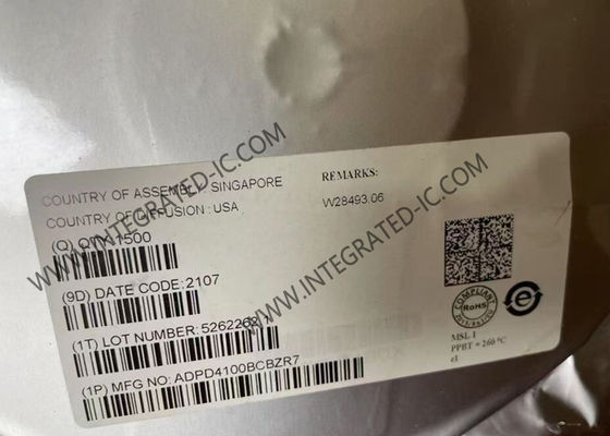 ADPD4100BCBZR7 집적 회로 칩 멀티모달 센서 프런트 엔드 10µA 광학 AFE