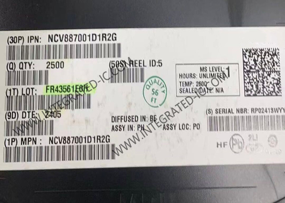 NCV887001D1R2G 융합 회로 칩 100kHz 비동기 부스트 컨트롤러 SOIC8