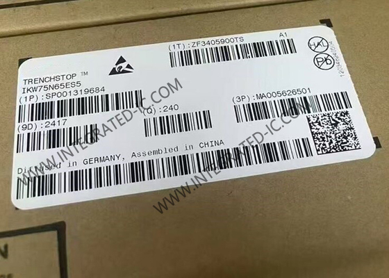 IKW75N65ES5 통합 회로 칩 650V 75A TRENCHSTOPTM 5 S5 IGBT 트랜지스터 TO-247-3
