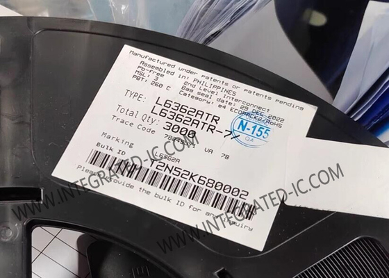 L6362ATR 융합 회로 칩 IO-링크 통신 송수신 장치 IC VFDFPN12