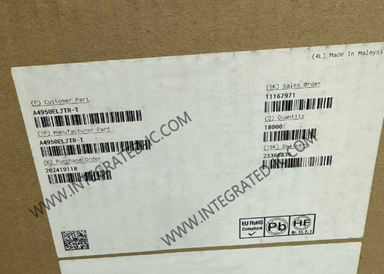 A4950ELJTR 집적 회로 칩 풀 브리지 DMOS PWM 모터 드라이버 8-SOIC