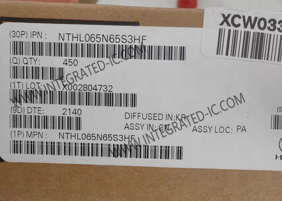 통합 회로 칩 NTHL065N65S3HF 650V 46A N 채널 MOSFET 트랜지스터