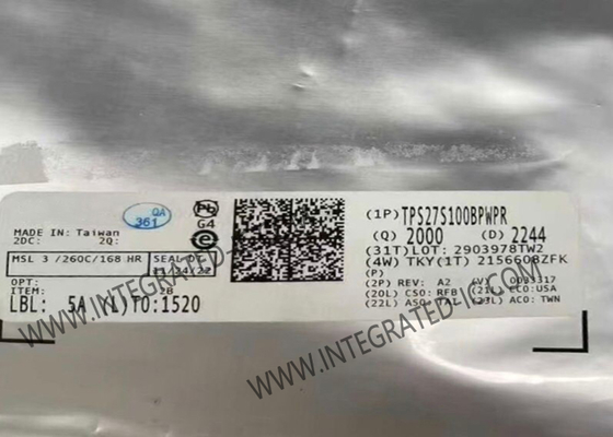 TPS27S100BPWPR 융합회로 칩 40V 하이 사이드 스위치 HTSSOP14 전원 스위치