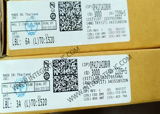 OPA171AIDBVR 융합 회로 칩 36V 일반용 작동 증폭기