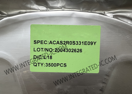 ACAS2R0S331E09Y 집적 회로 칩 폴리머 알루미늄 고체 전해 콘덴서