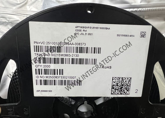 APT1608QWF/D 통합 회로 칩 흰색 LED 1.6X0.8MM SMD 칩 LED 램프