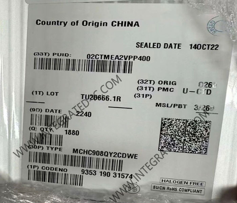 MCHC908QY2CDWE 마이크로컨트롤러 MCU 고성능 8비트 8MHz HC08 마이크로컨트롤러 SOIC-16