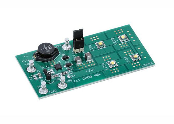 LM3410XBSTOVPEV 임베디드 솔루션 190mA LM3410X 부스트 LED 드라이버 평가 보드