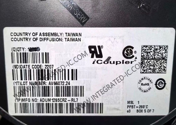 ADUM1285CRZ 집적 회로 칩 3kV RMS 듀얼 채널 디지털 절연기 (고전압 절연용)