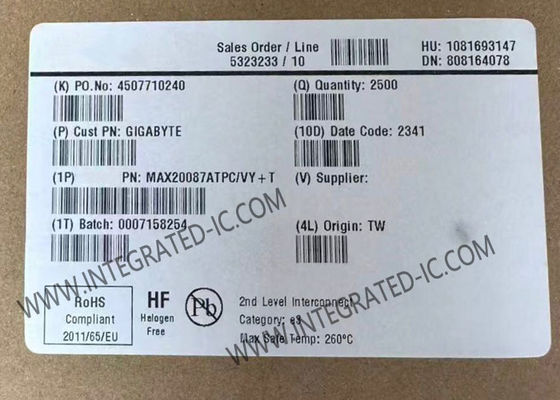 MAX20087ATPC 집적 회로 칩, 600mA 부하 전류, 3V ~ 15V 입력 전원 및 26V 단락 배터리 절연