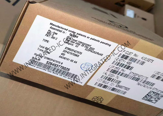 STM32F427IIT6 마이크로컨트롤러 MCU 180MHz 32비트 싱글 코어, 2MB 플래시 메모리 포함