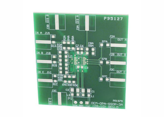 DEM-OPA-SSOP-3A Embedded Solutions Triple Operational Amplifier Evaluation Module
