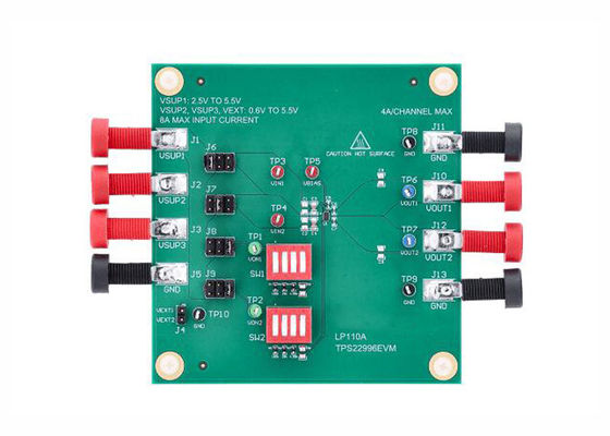 TPS22996EVM 임베디드 솔루션 평가 모듈 TPS22996 4A 로드 스위치