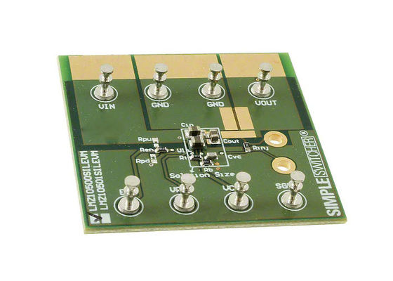 LMZ10500SILEVM 임베디드 솔루션 650mA 스텝다운 DC/DC 컨버터 평가 보드