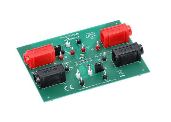 TPS22999EVM 임베디드 솔루션 4.5V 고속 턴온 로드 스위치 평가 보드
