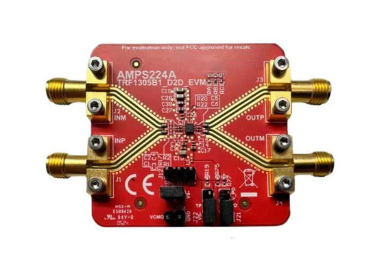 TRF1305C1-D2D-EVM 임베디드 솔루션 0Hz ~ 7GHz RF 증폭기 평가 보드