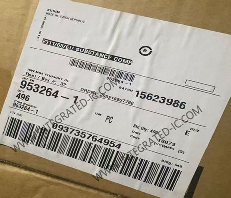 953264-1 커넥터 18핀 2.54mm 피치 MQS 자동차 헤더, 7.5A 접촉 전류 정격