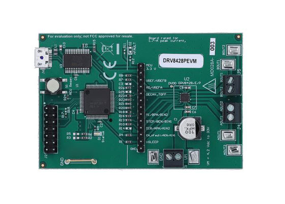 DRV8428EVM 임베디드 솔루션 DRV8428 STEP/DIR 제어 인터페이스 스테퍼 모터 드라이버 보드