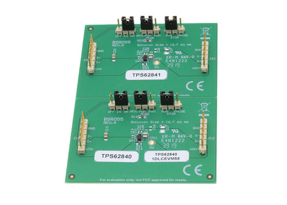 TPS62840-1DLCEVM55 임베디드 솔루션 750mA 1.8V ~ 6.5V 벅 컨버터 평가 보드