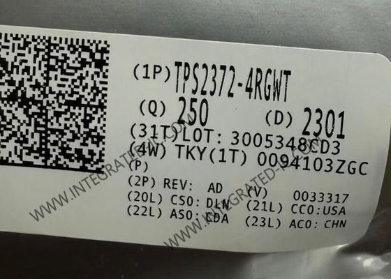 TPS2372-4RGWT 집적 회로 칩 고전력 PoE PD 인터페이스 (자동 MPS 및 자동 분류 포함)