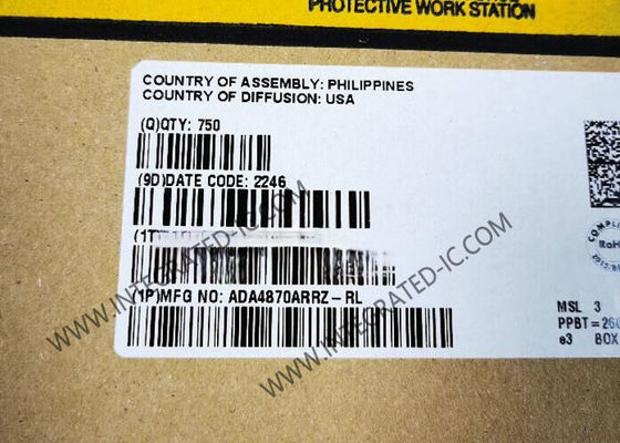 ADA4870ARRZ High Speed Current Feedback Amplifier Integrated Circuit Chip with 1A Output Current 2500V/μs Slew Rate and 40V Supply SOIC20