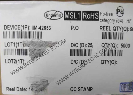 IIM-42653 센서 IC 6축 스마트 산업 운동 추적 MEMS 장치 LGA-14