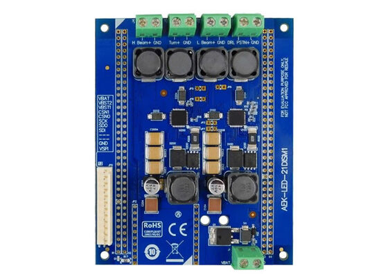 AEK-LED-21DISM1 임베디드 솔루션 AutoDevKit 2 비 격리 출력 LED 드라이버 평가판