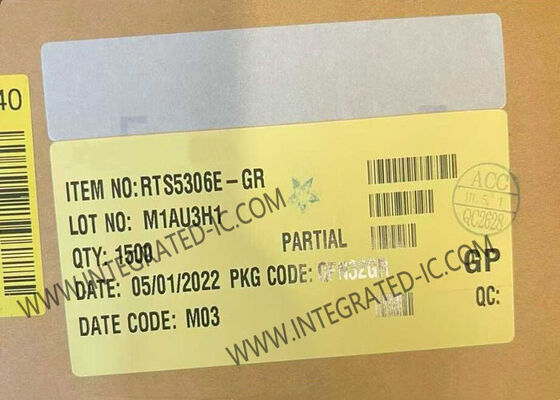 RTS5306E-GR 집적 회로 칩 USB 3.0 카드 리더 컨트롤러, QFN-32 패키지 및 초고속 5Gbps 데이터 전송 지원